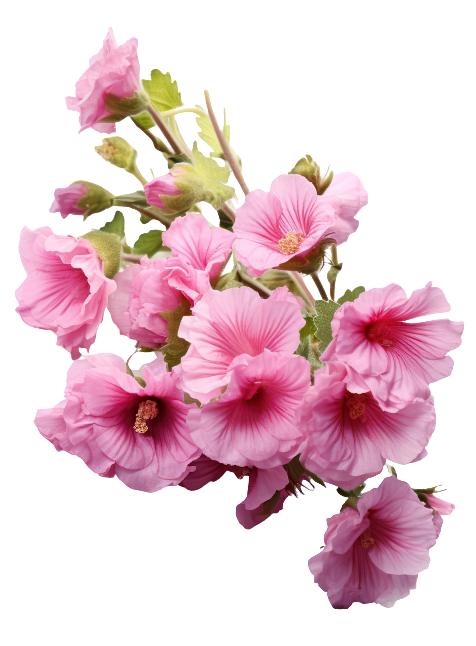 Hollyhick flowers on About Hollyhocks page Hollyhick flowers on About Hollyhocks page